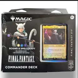 Magic The Gathering Final Fantasy XIV Commander Deck Scions & Spellcraft SEALED - Image 2