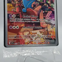 Pokemon Team Rocket's Wobbuffet SVP 203 Black Star Promo Sealed Destined Rivals - Image 3