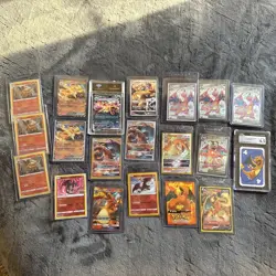 Lot Of 20 Charizard Pokemon Cards - Image 1