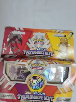 Factory Sealed Pokemon TCG Sun and Moon Trainer Kit Lycanroc & Alolan Raichu 820650802102 - Image 5