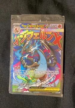 (SEALED) Mega Charizard EX & Oricorio EX Pokemon Phantasmal Flames UPC Promo - Image 1