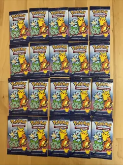 2021 Mcdonalds 25th anniversary Celebrations Pokemon Packs Lot Of 20 Pack - Image 1