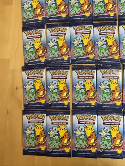 2021 Mcdonalds 25th anniversary Celebrations Pokemon Packs Lot Of 20 Pack - Image 2