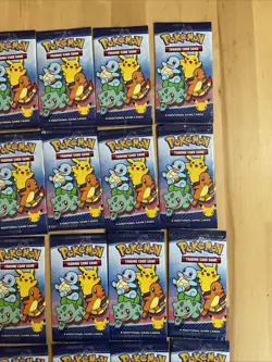 2021 Mcdonalds 25th anniversary Celebrations Pokemon Packs Lot Of 20 Pack - Image 4
