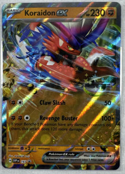 Pokemon TCG Koraidon ex 197 Scarlet Violet Promos NM - Image 1