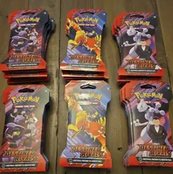 Destined Rivals Pokemon Sleeved Booster Packs LOT OF 36 (New/ Factory Sealed) - Image 1