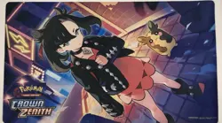 Pokemon Official Playmat - Marnie & Morpeko - CZ V-Union Premium Play mat NEW - Image 1