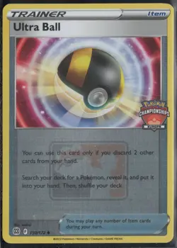 Pokemon Ultra Ball 150/172 European International Championships Promo Holo LP - Image 1