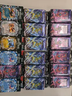 Lot Of 25 Pokemon TCG Battle V Decks And Pokemon League Brand New - Image 1