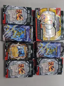 Lot Of 25 Pokemon TCG Battle V Decks And Pokemon League Brand New - Image 2
