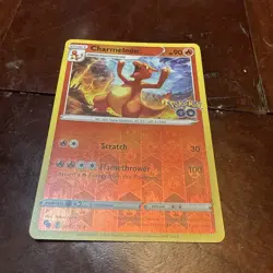 Charmeleon Reverse Holo Uncommon Pokemon GO 009/078 NM Pokemon MP - Image 1