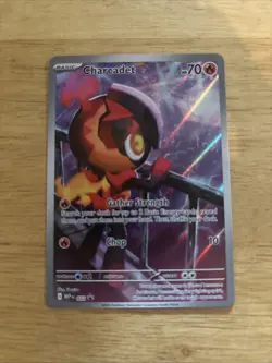 Charcadet 022 ETB Black Star PROMO - Pokemon TCG Phantasmal Flames - NM - Image 1