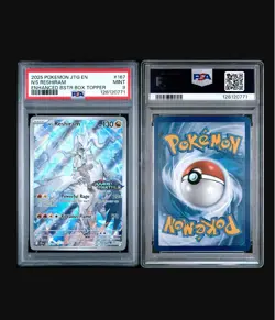 N’s Reshiram #167 Pokemon Journey Together PSA 9 Pokemon Center Stamped - Image 1