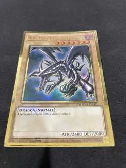 Yu-Gi-Oh! Red-Eyes Black Dragon MAGO-EN003 Premium Gold Rare 1st Edition NM - Image 2