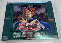 2004 Yugioh Soul of the Duelist Unlimited Factory Sealed Booster Box (24 Packs) - Image 1