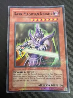 Yugioh Dark Magician Knight ROD-EN001 Super Parallel Rare VLP - Image 1