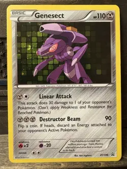 Genesect XY196 XY Holo Black Star Promo Pokemon Card - Image 1