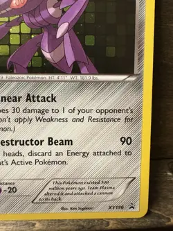 Genesect XY196 XY Holo Black Star Promo Pokemon Card - Image 3
