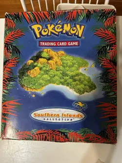 Pokemon Southern Islands Factory Sealed Postcard Set with Binder NO CARDS - Image 4