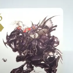 6 Dia Normal Final Fantasy 35th Uniqlo playing card Yoshitaka Amano Square - Image 3