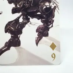 6 Dia Normal Final Fantasy 35th Uniqlo playing card Yoshitaka Amano Square - Image 5
