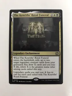 The Kenriths' Royal Funeral MTG Magic the Gathering Card NM Near Mint MAT - Image 1