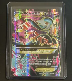 Mega M GARDEVOIR EX FULL ART Pokemon Card STEAM SIEGE 112/114 XY 💎 - Image 3