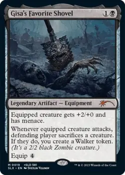 MTG English Gisa's Favorite Shovel NM Normal SLX - Image 1