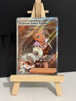 Pokemon TCG Paradox Rift Professor Sada's Vitality Ultra Rare Card 239/182 - Image 1