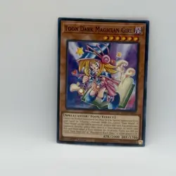 Toon Dark Magician Girl LDS1-EN057 Yu-Gi-Oh! Card 1st Edition - Image 1
