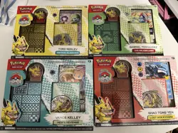 Complete Set, 2023 Pokemon World Championship Starter Battle Deck, (One Of Each) - Image 1