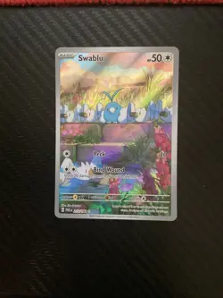 Pokemon Swablu 213/182 Paradox Rift Illustration Rare Near Mint NM - Image 1