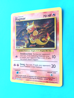 POKEMON CLASSIC COLLECTION MAGMAR CLC 006/034 HOLO SET FRESH UNPLAYED - Image 2