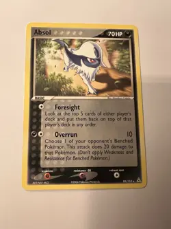 Pokemon TCG Absol Regular 18/110 Near Mint Condition - Image 1