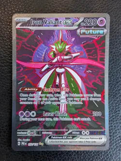 Iron Valiant ex - 157/1 Prismatic Evolutions (Pokemon) Special Illustration Rare - Image 1