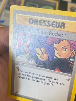 CARTE POKEMON ET VOILA LES TEAM ROCKET! 71/82 FR RARE WIZARDS TEAM ROCKET - BE - Image 2