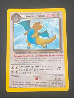 CARTE POKEMON DRACOLOSSE OBSCUR 5/82 FR HOLO WIZARDS TEAM ROCKET - PL - Image 1