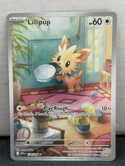 Pokemon TGC White Flare IR Lilipup 154/086 & Gothorita 125/086 Lot NM - Image 2