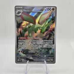 2025 POKEMON PFL EN PHANTASMAL FLAMES ILLUSTRATION RARE 101/094 FLYGON - Image 1