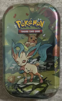 Pokemon TCG: Prismatic Evolutions Mini Tin Leafeon Art New & Sealed - Image 1