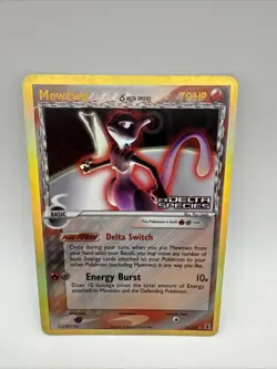 Pokemon Delta Species #12/113 Mewtwo Holo Rare - Image 1