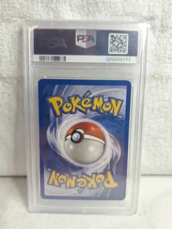 2000 POKEMON TEAM ROCKET #5/82 DARK DRAGONITE HOLO PSA 8 - Image 2