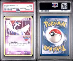 Lugia (Pokemon Rocks America) EX Unseen Forces Promo PSA 8 2005 - Image 3
