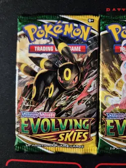 Pokemon Evolving Skies Lot of 3 Booster Packs Sealed - Image 2