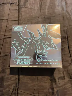 Pokemon Center Mega Evolution Phantasmal Flames Elite Trainer Box ETB - Image 1