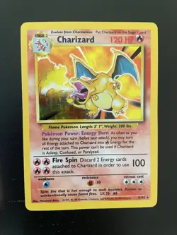 Charizard Vintage Pokemon Binder Collection - Base Set, 1st Edition, shadowless - Image 2