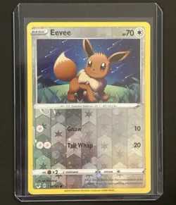 Pokemon Eevee SWSH04 Vivid Voltage NM 2020 Foil 130/185 - Mint 💎 - Image 1