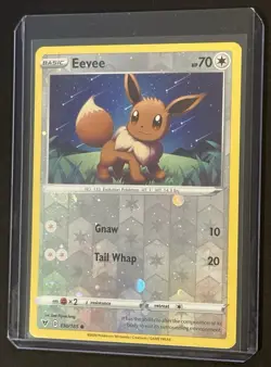 Pokemon Eevee SWSH04 Vivid Voltage NM 2020 Foil 130/185 - Mint 💎 - Image 2