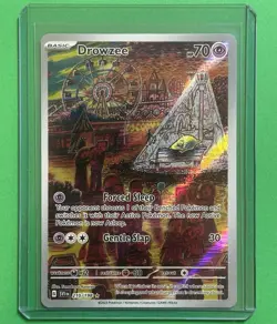 Pokemon TCG Scarlet & Violet Base Set 210/198 Drowzee Illustration Rare - Image 1