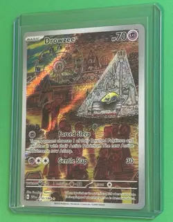 Pokemon TCG Scarlet & Violet Base Set 210/198 Drowzee Illustration Rare - Image 2